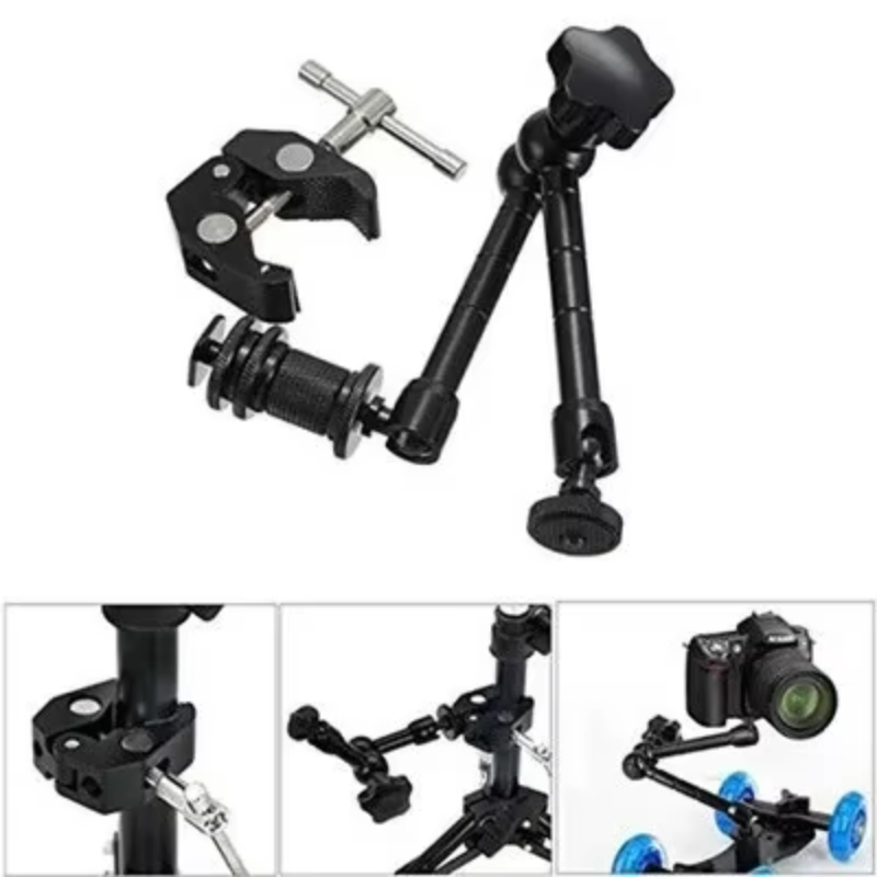 Photography Lighting Description - Super Clamp 7/11 Inches Adjustable Magic