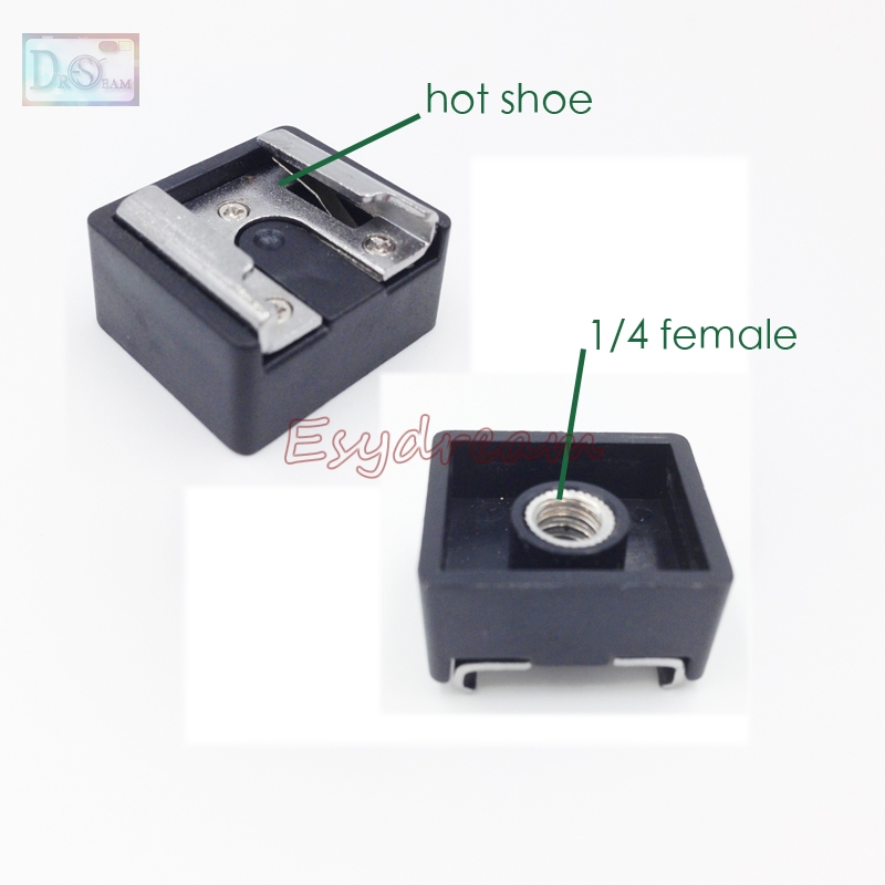 Cold Hot Shoe Hotshoe Mount Ad - Photography Lighting Meter ulasan dan harga
