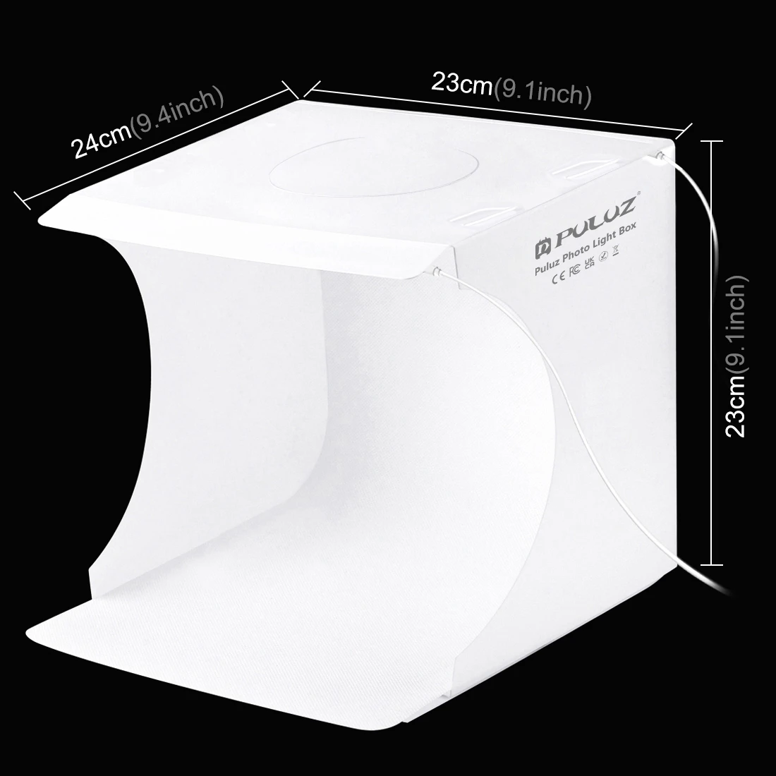 PULUZ 20cm Mini 2 LED Panels F - Photography Lighting Meter ulasan dan harga