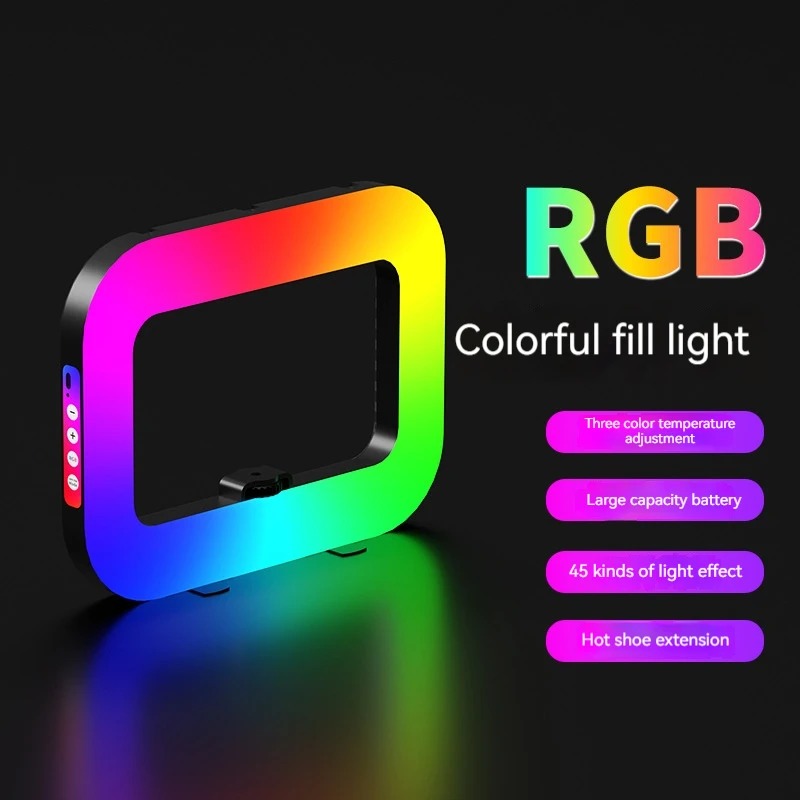 RGB Handheld Ring Fill Light P - Photography Lighting Handheld ulasan dan harga