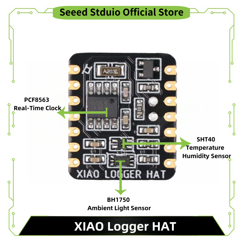 XIAO Logger HAT - A tiny tempe - Photography Lighting Meter ulasan dan harga