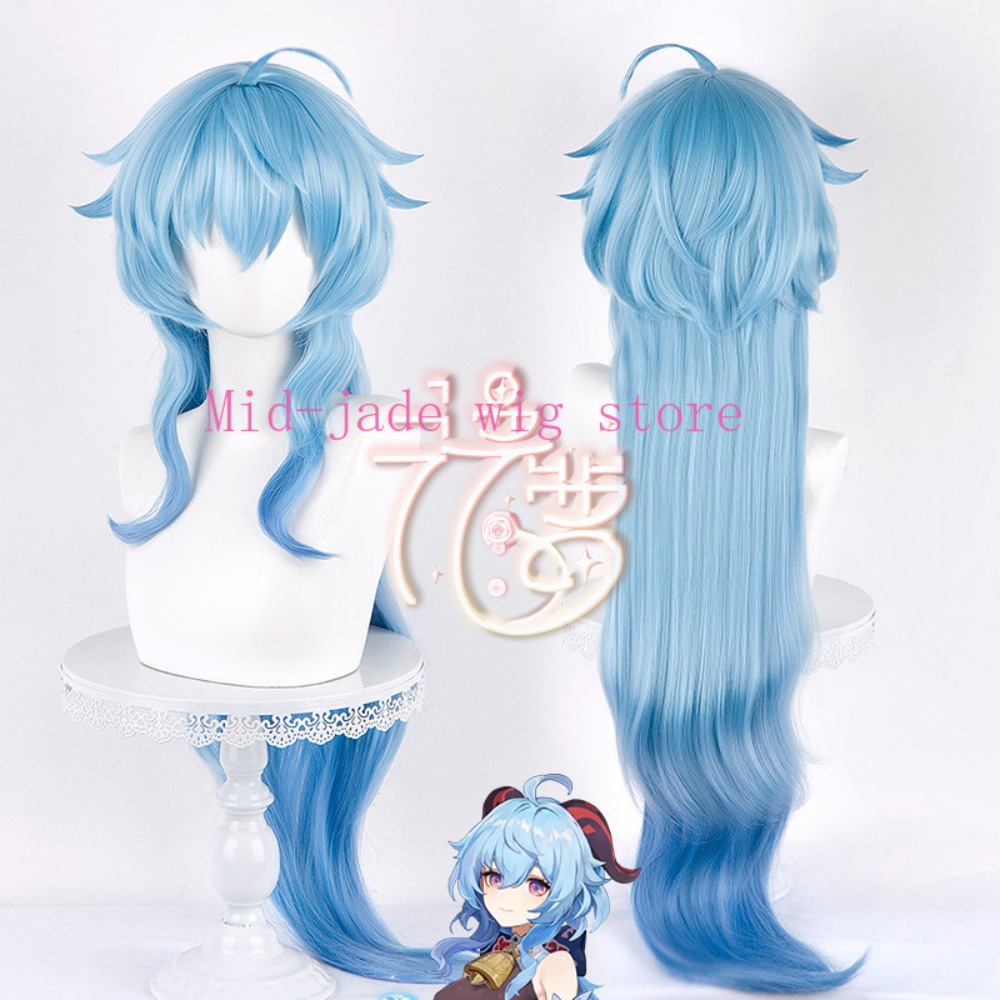 Genshin Impact Ganyu Cosplay W - Photography Lighting Game ulasan dan harga