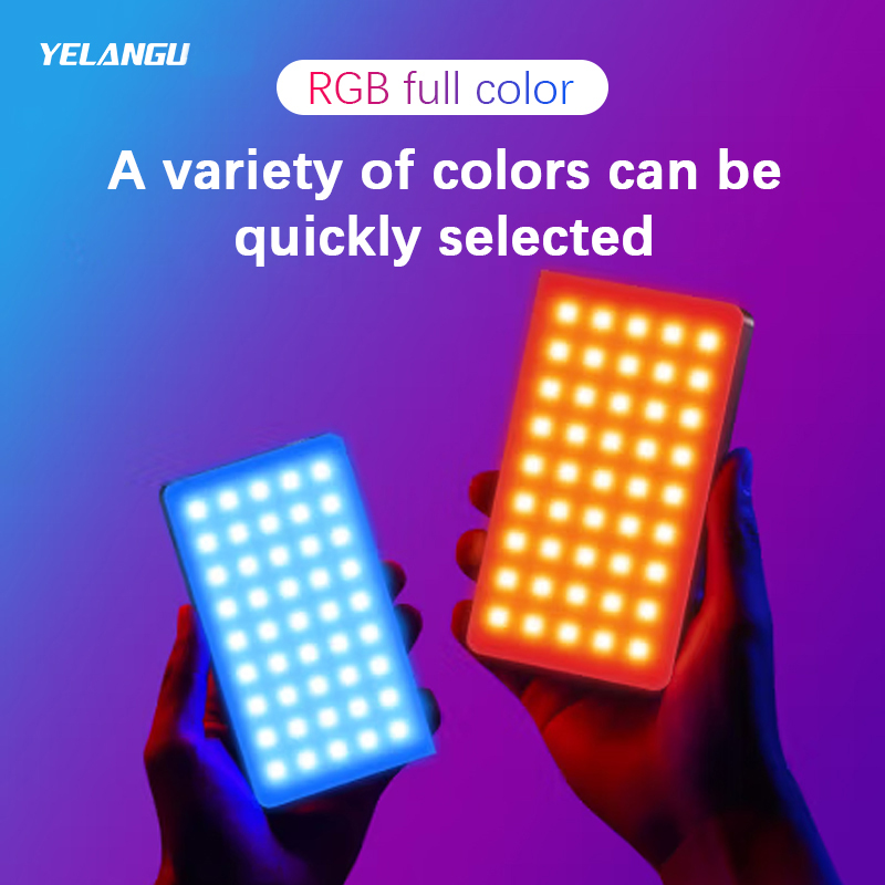YELANGU RGB LED Video Light W1 - Photography Lighting Description ulasan dan harga