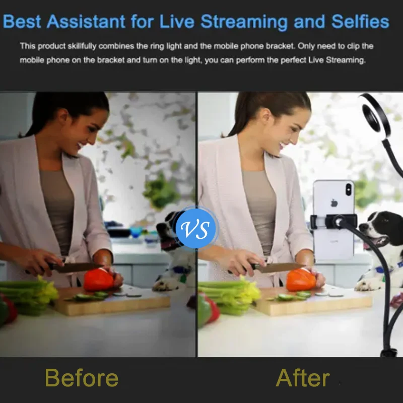 Universal Flexible Mobile Phon - Photography Lighting Description ulasan dan harga