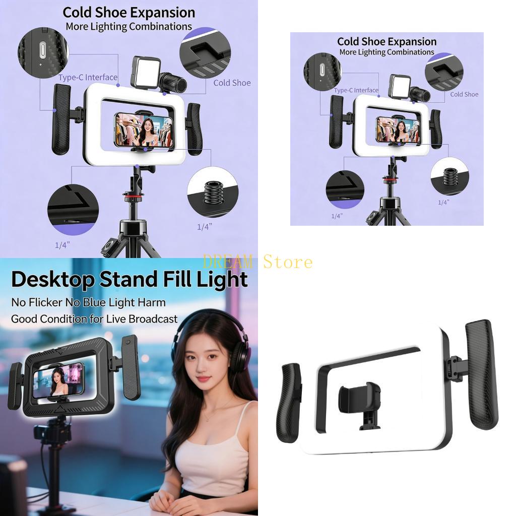 Adjustable Brightness Color Te - Photography Lighting Handheld ulasan dan harga