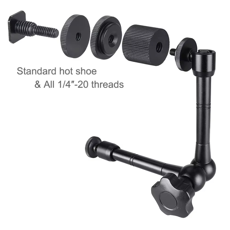 Super Clamp 7/11 Inches Adjust - Photography Lighting Description ulasan dan harga